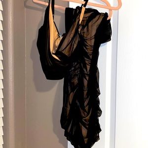 Fashion Nova 2 Piece Rouched Skirt Ser